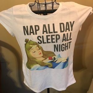 Sleeping beauty tee shirt